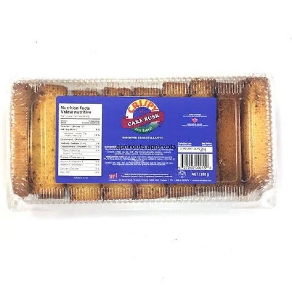 Crispy Cake Rusks