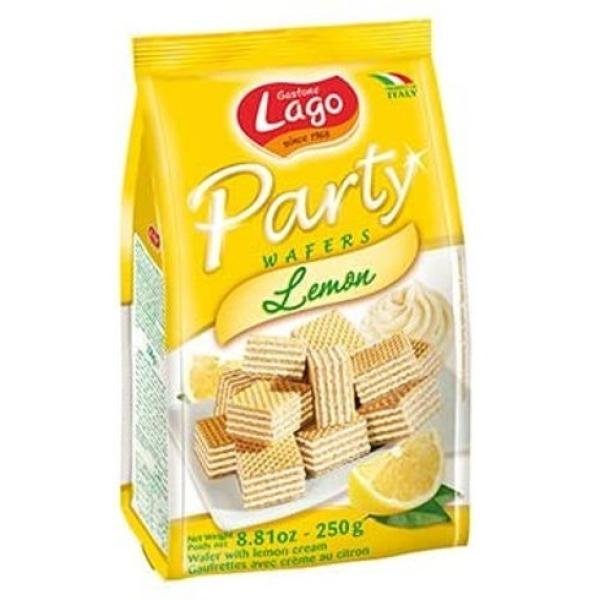 Lago Party Wafers Lemon
