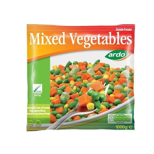 Frozen Mixed Vegetable Box