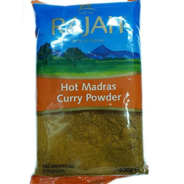 Rajah hot madras curry powder 400g
