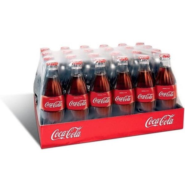 Coca-cola 24 x 330ml Glass Bottles case