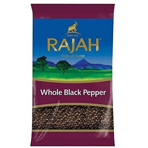 Rajah Whole Black Pepper 100g