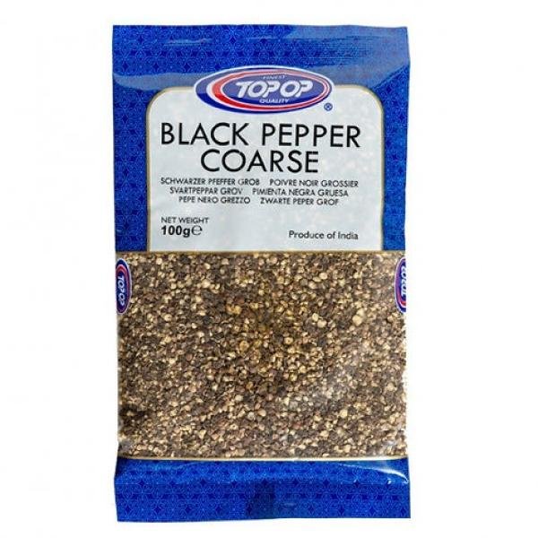 Top Op Black Pepper Coarse 100g