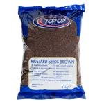 Top-op Mustard Seeds Brown 1kg