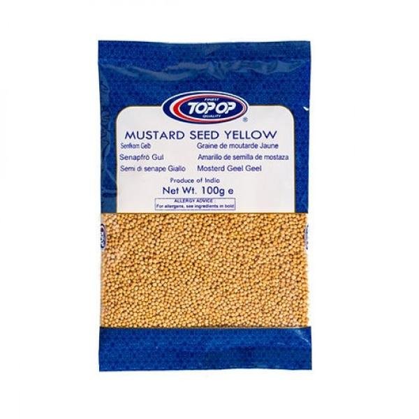 Top-op Mustard Seeds Yellow 100g