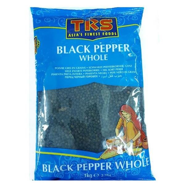 Trs Black Pepper whole 1kg